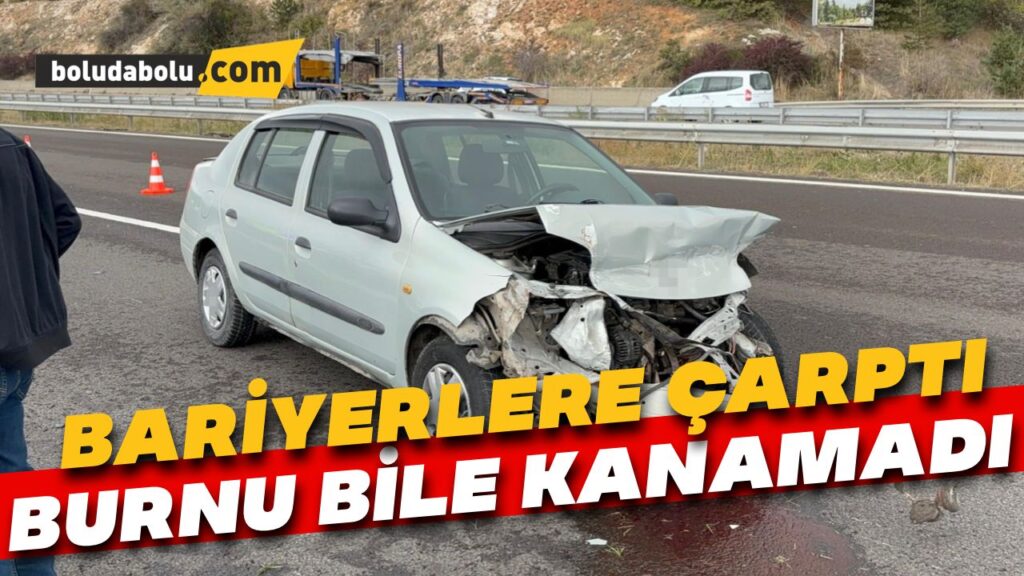 Otoyolda bariyerlere çarparak 30 metre sürüklendi: “Bir anlık dalgınlık Otoyolda bariyerlere çarparak 30 metre sürüklendi: “Bir anlık dalgınlık