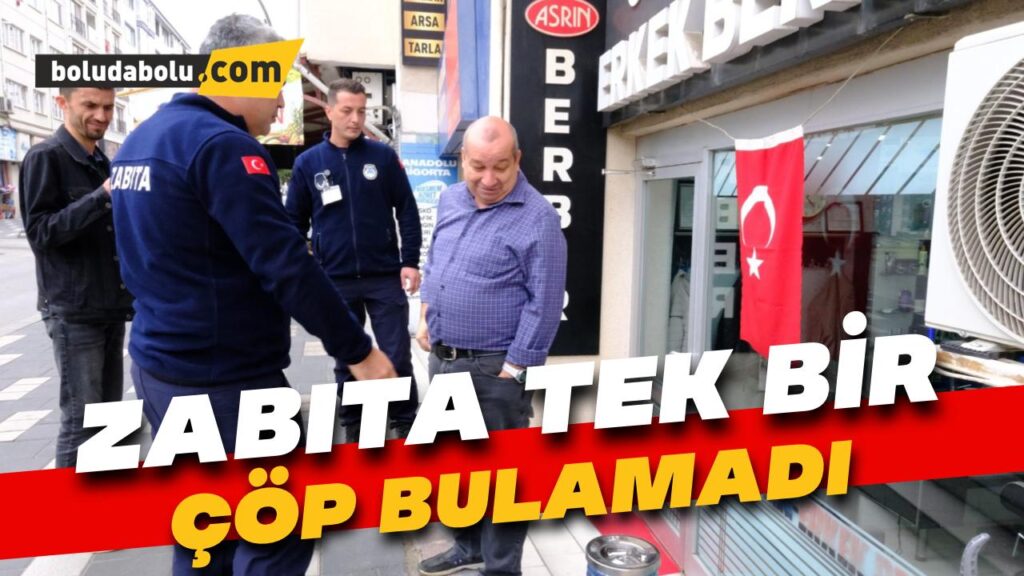 Esnaf izmarit cezasını dikkate aldı: Zabıta tek bir çöp bulamadı Esnaf izmarit cezasını dikkate aldı: Zabıta tek bir çöp bulamadı