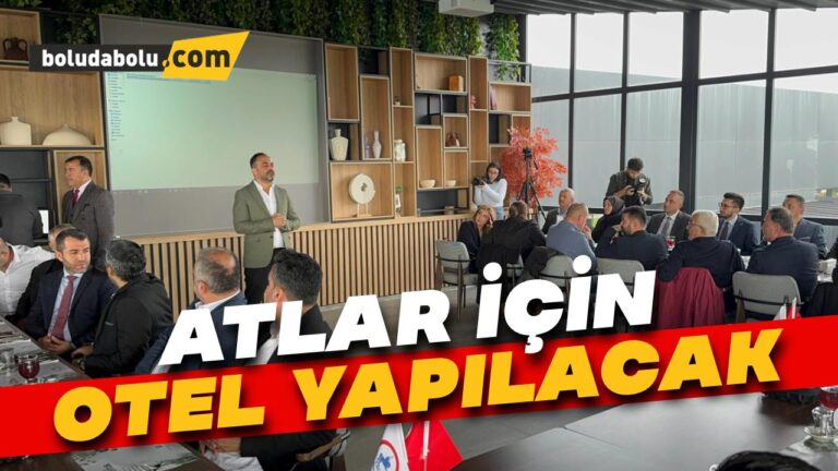 Atlar için otel yapılacak