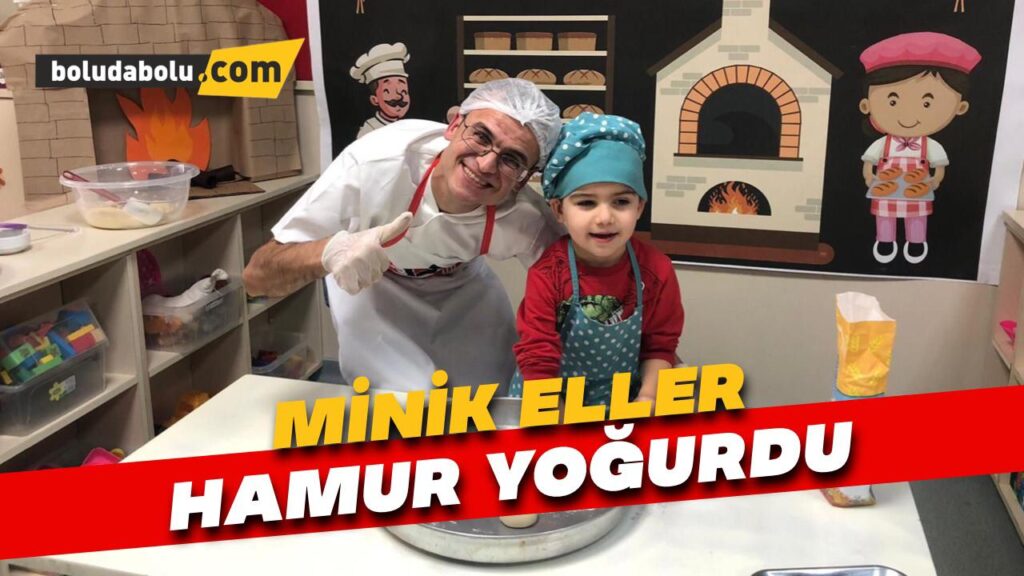 Minik eller hamur yoğurdu Minik eller hamur yoğurdu