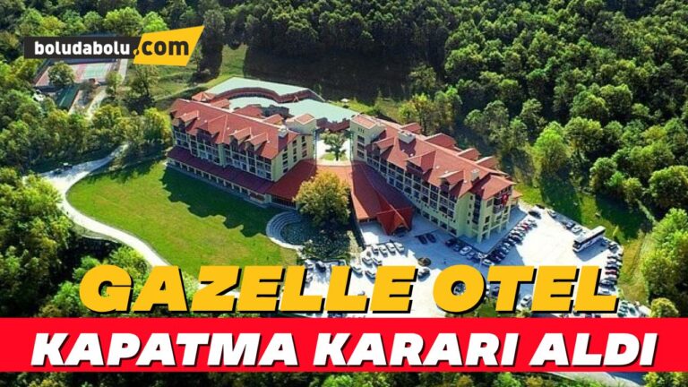 Gazelle Otel kapatma kararı aldı
