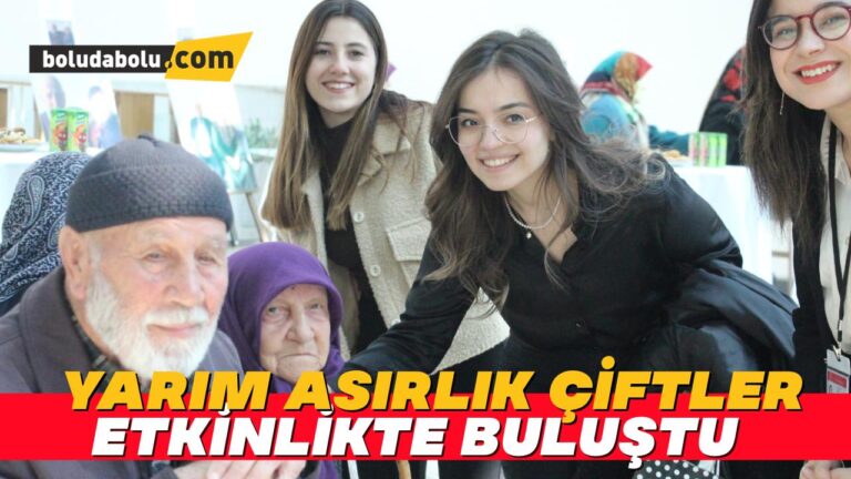 Yarım asırdır evli olan çiftler, sergi ve sinema etkinliğinde buluştu