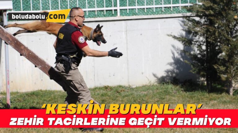 “Keskin burunlar” zehir tacirlerine geçit vermiyor