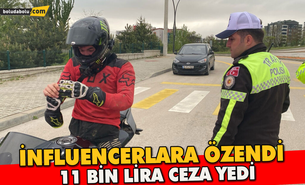 “İnfluencerlara özendim” dedi: 11 bin lira ceza yedi “İnfluencerlara özendim” dedi: 11 bin lira ceza yedi