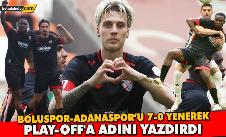 Trendyol 1. Lig: Adanaspor: 0 – Boluspor: 7