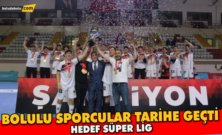 Bolulu sporcular tarihe geçti! namağlup şampiyon oldular