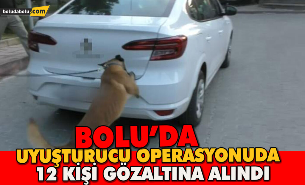 Bolu’da zehir tacirlerine geçit yok: 12 gözaltı Bolu’da zehir tacirlerine geçit yok: 12 gözaltı