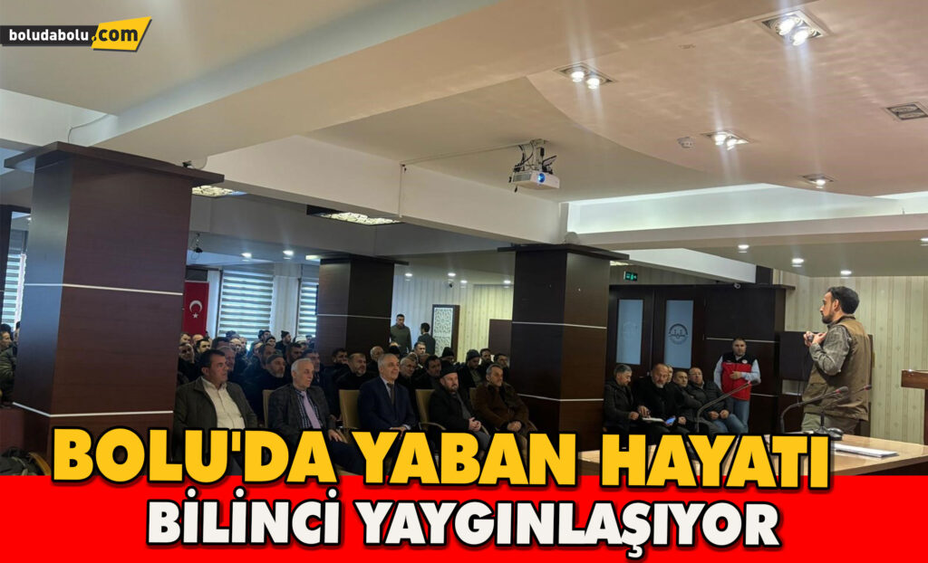 Bolu’da yaban hayatı bilinci yaygınlaşıyor Bolu’da yaban hayatı bilinci yaygınlaşıyor