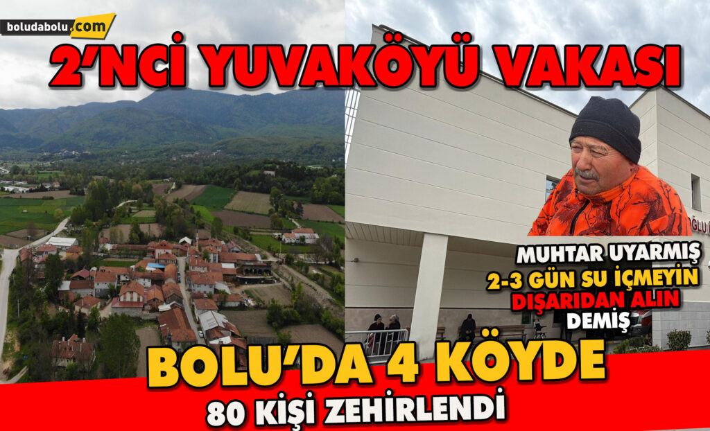 Bolu’da 4 köyde içme suyundan zehirlenme şüphesi: 80 kişi hastaneye başvurdu