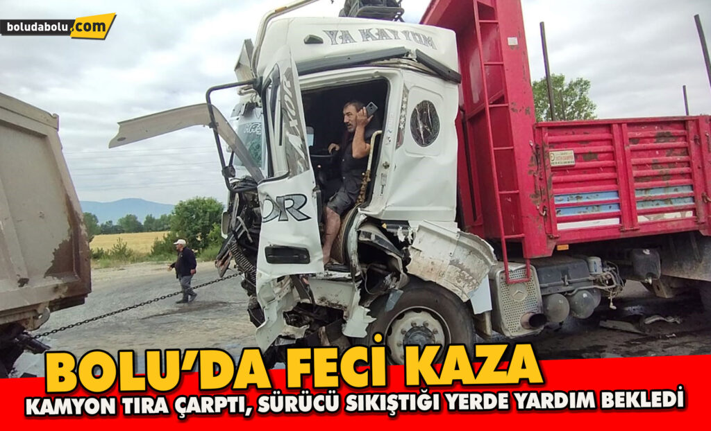 Sıkıştığı yerde dakikalarca yardım bekledi