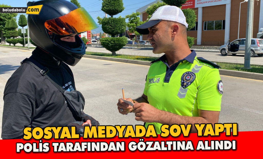 Sosyal medyada şov yapan sürücü polisten kaçamadı: Gözaltına alındı Sosyal medyada şov yapan sürücü polisten kaçamadı: Gözaltına alındı