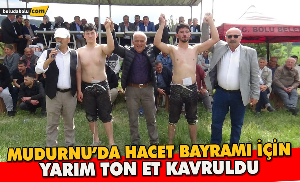Geleneksel Hacet Bayramı için yarım ton et kavruldu Geleneksel Hacet Bayramı için yarım ton et kavruldu