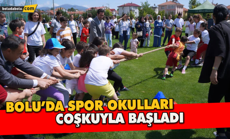 Bolu’da Spor Okulları Coşkuyla Başladı