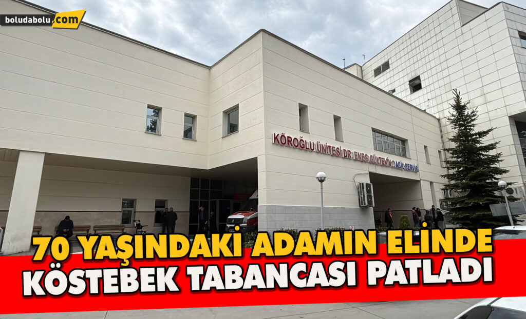 70 yaşındaki adamın elinde köstebek tabancası patladı 70 yaşındaki adamın elinde köstebek tabancası patladı