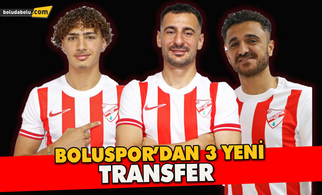 Boluspor’dan 3 transfer birden Boluspor’dan 3 transfer birden