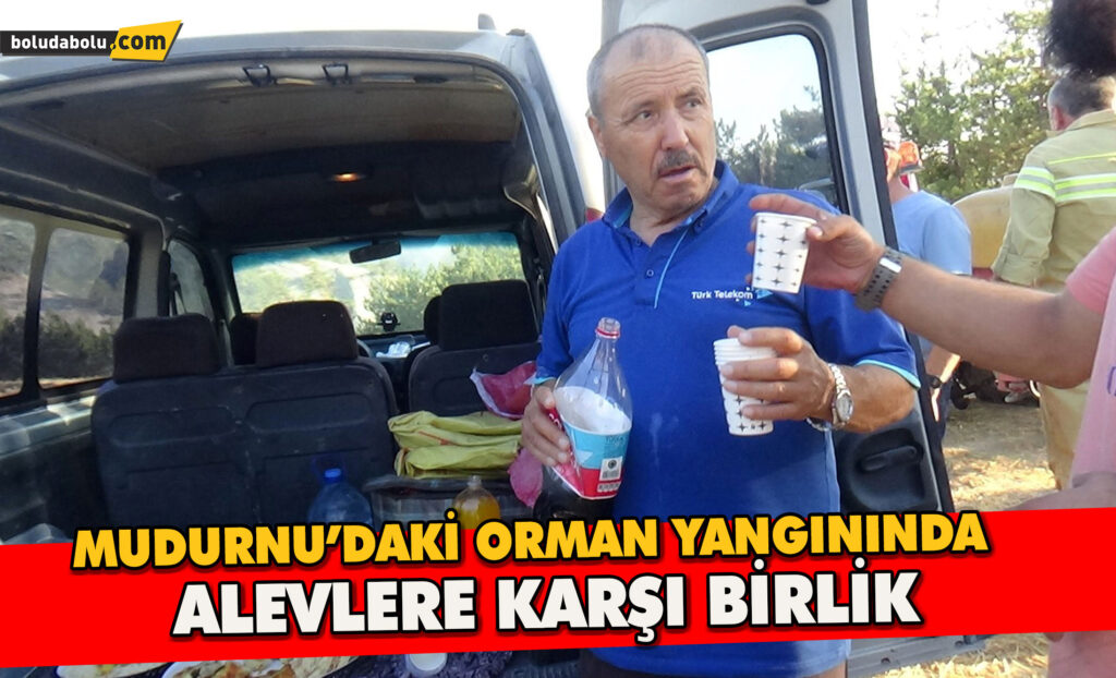 Mudurnu’daki Orman Yangınında Alevlere Karşı Birlik Mudurnu’daki Orman Yangınında Alevlere Karşı Birlik