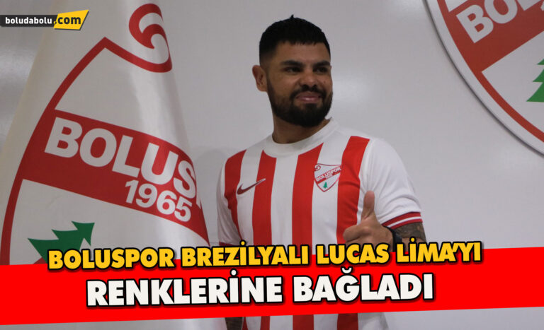 Boluspor Brezilyalı Lucas Lima’yı renklerine bağladı