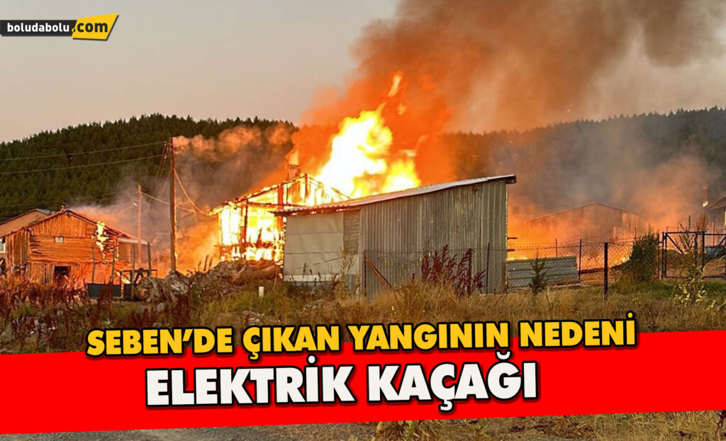 Bolu Valiliği açıkladı, yayla evleri elektrik kaçağından yanmış Bolu Valiliği açıkladı, yayla evleri elektrik kaçağından yanmış